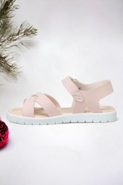 Pudra Unisex Çocuk Sandalet