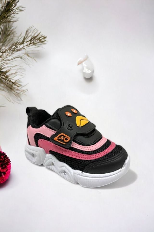 Memory Foam Tabanlı Cırt Cırtlı Unisex Çocuk Spor Sneakers