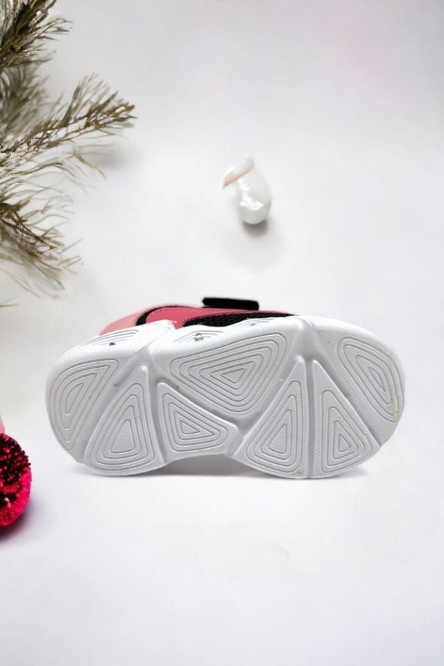 Memory Foam Tabanlı Cırt Cırtlı Unisex Çocuk Spor Sneakers
