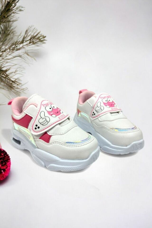Memory Foam Tabanlı Işıklı Kız Çocuk Bebek Spor Sneakers