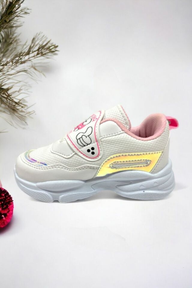 Memory Foam Tabanlı Işıklı Kız Çocuk Bebek Spor Sneakers